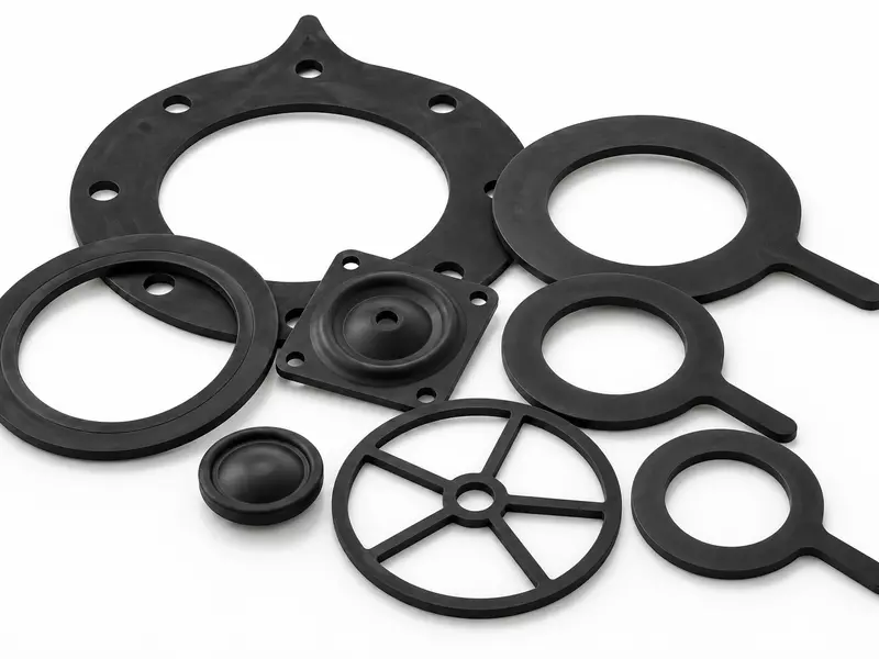 10 Гумові прокладки і мембрани Rubber gaskets and diaphragms.webp